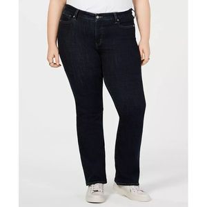 Levi's Women's Plus Size 415 Relaxed-Fit Bootcut Jeans Blue Size 16W AVER